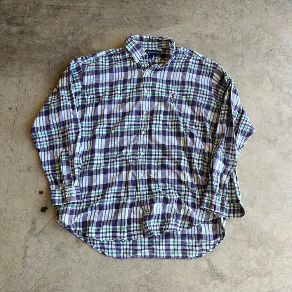 Polo Ralph Lauren Blake Flannel Mens size XL plaid